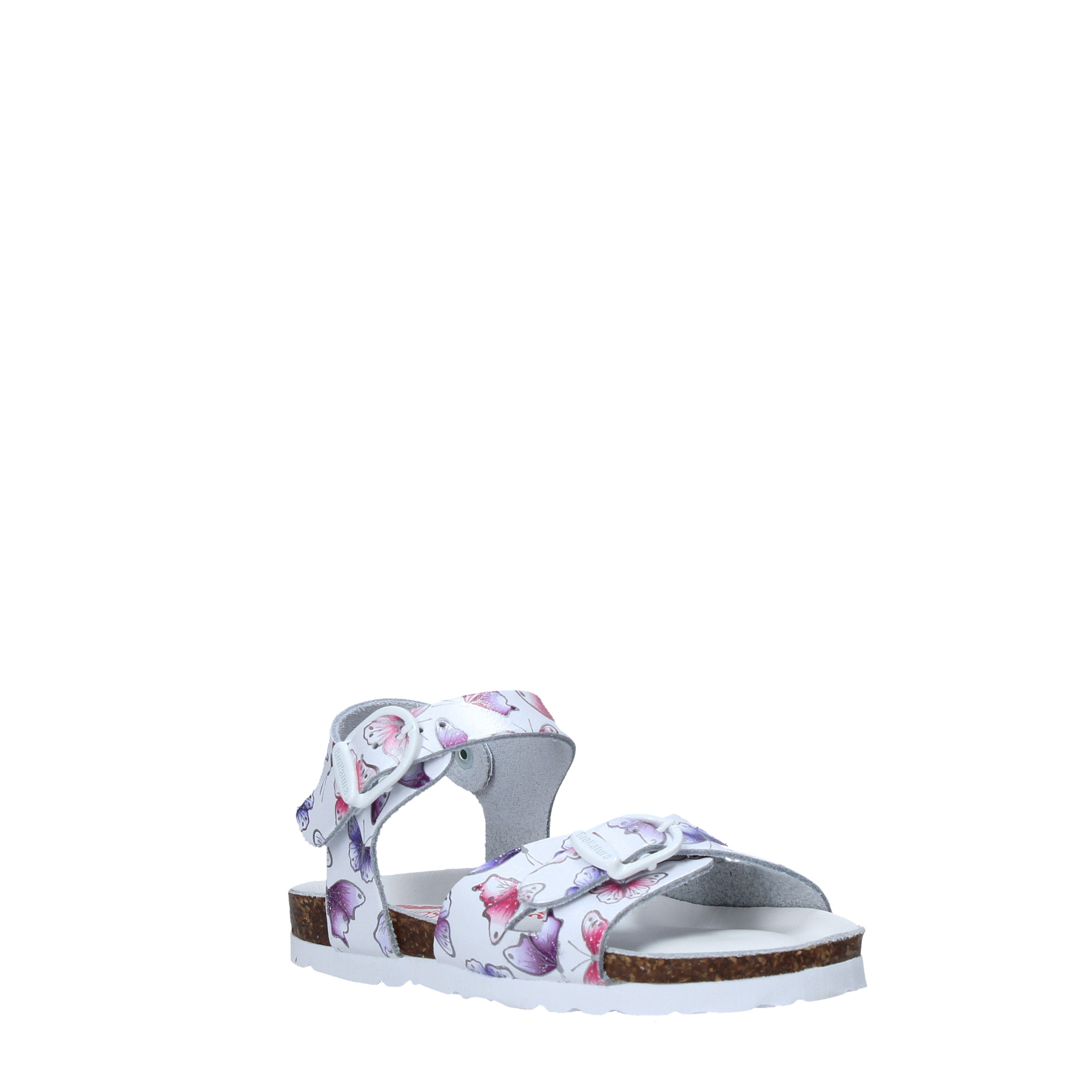 Sandali Bianco Rosa Bionatura Kids