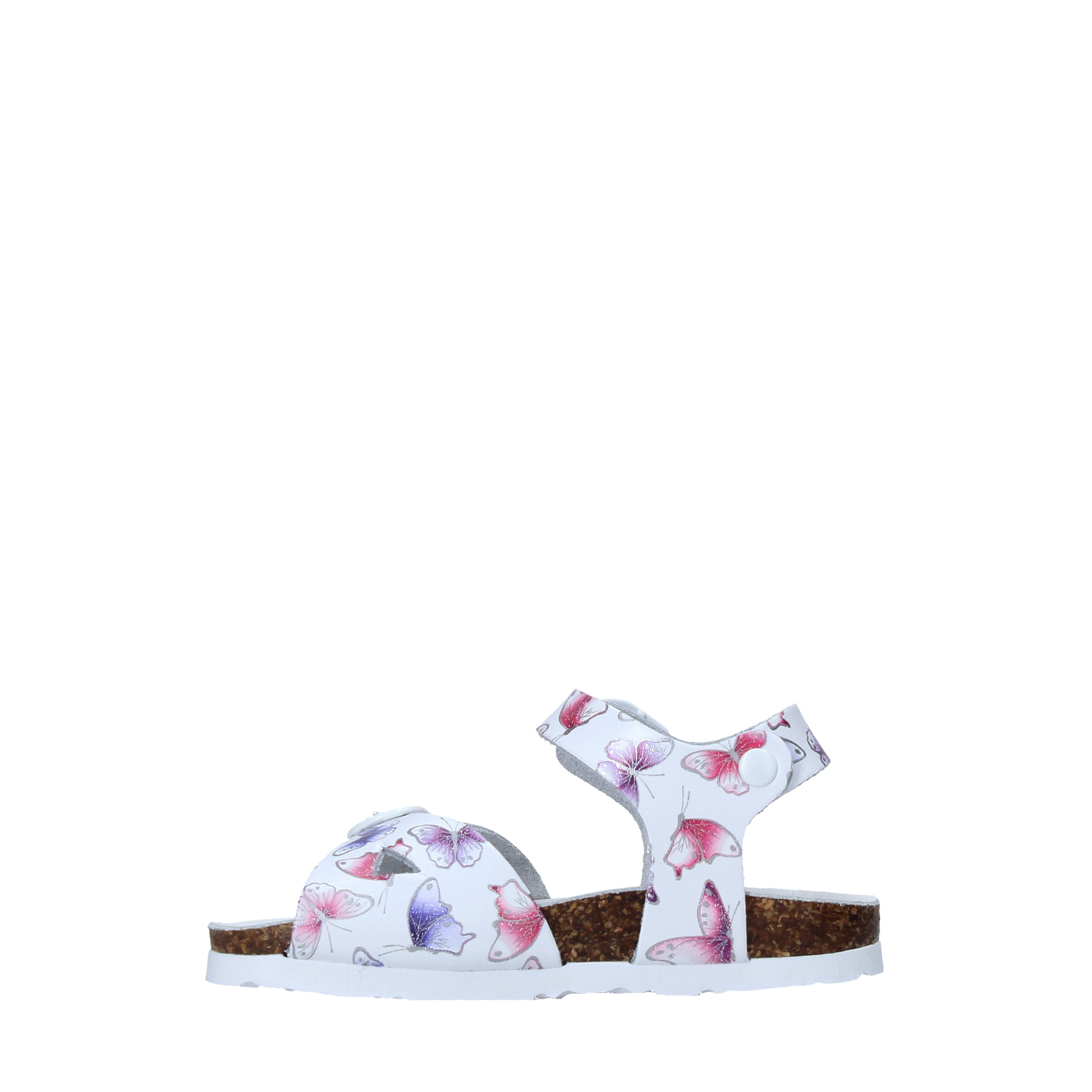 Sandali Bianco Rosa Bionatura Kids
