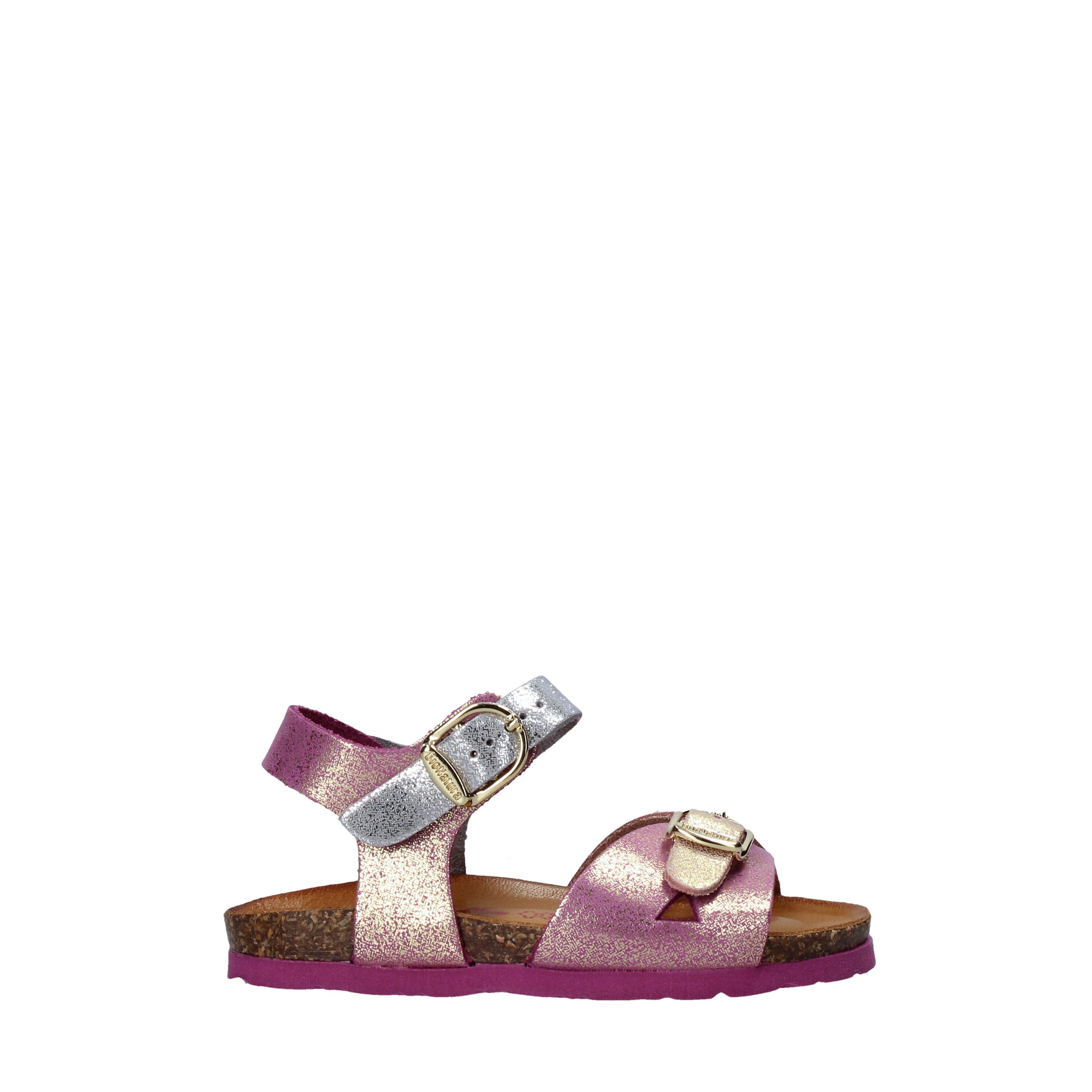 Sandali con strappi Rosa Fucsia Bionatura Kids