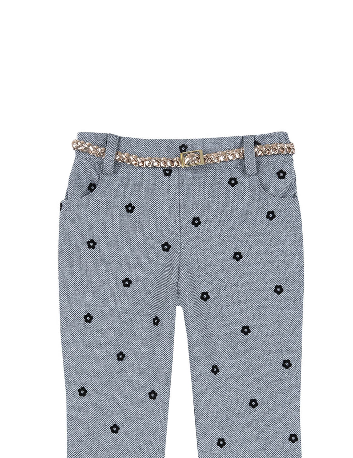 Pantaloni Grigio Chicco