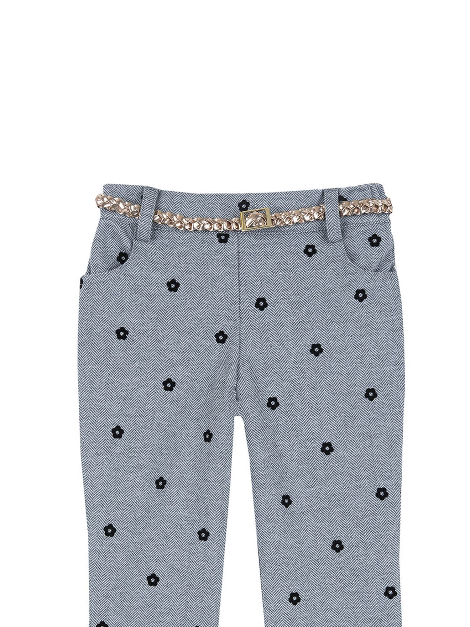 Pantaloni Grigio Chicco