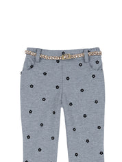 Pantaloni Grigio Chicco