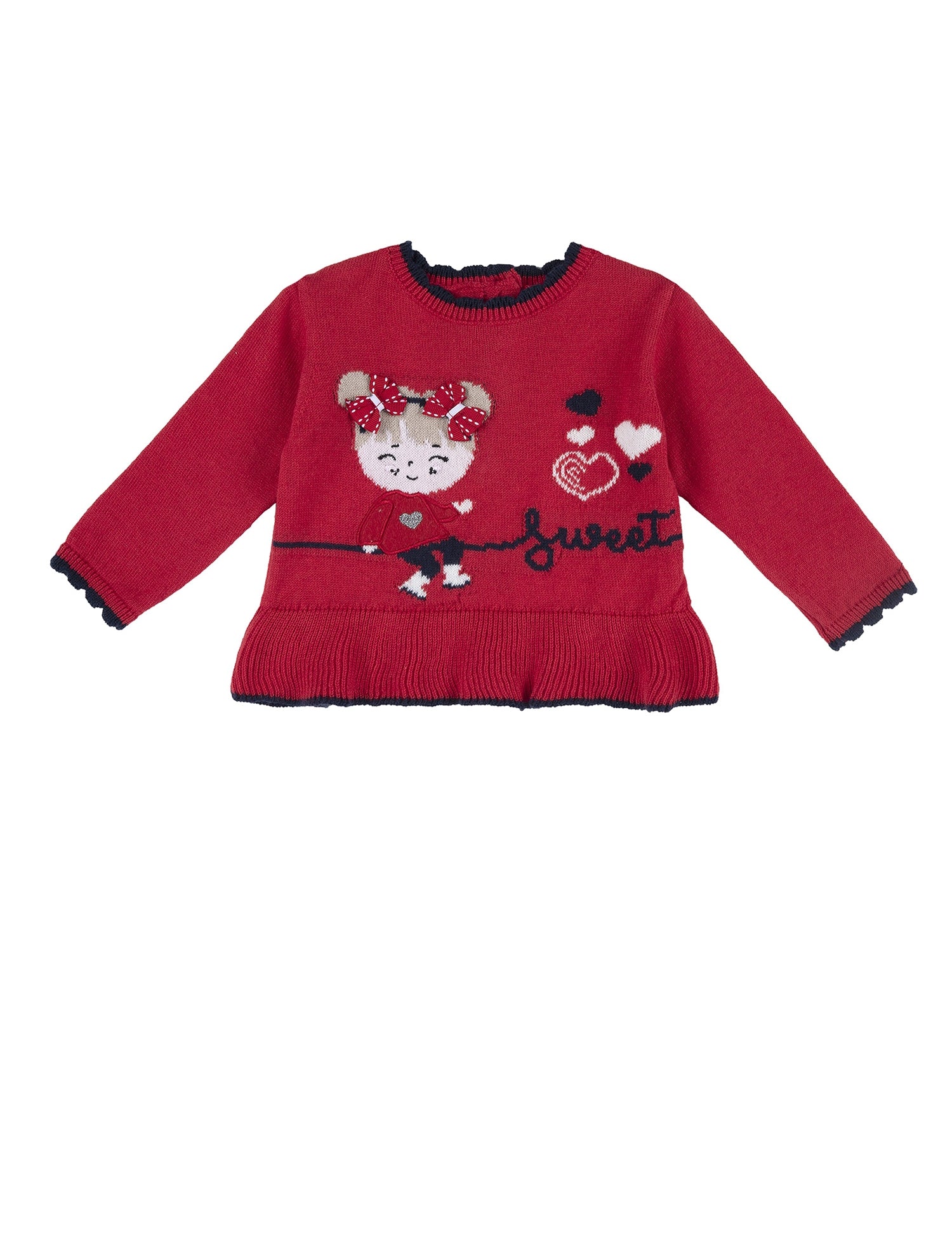 Maglioncini Rosso Chicco