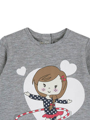 T-shirt Grigio Chicco