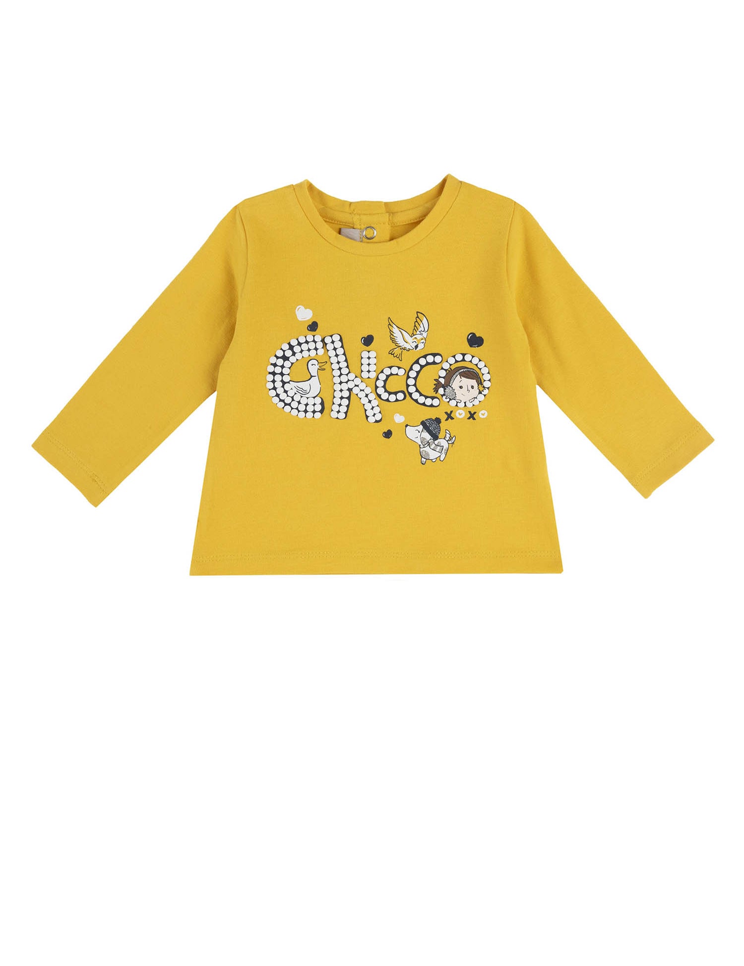 T-shirt Giallo Chicco
