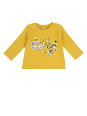 T-shirt Giallo Chicco