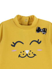 T-shirt Giallo Chicco