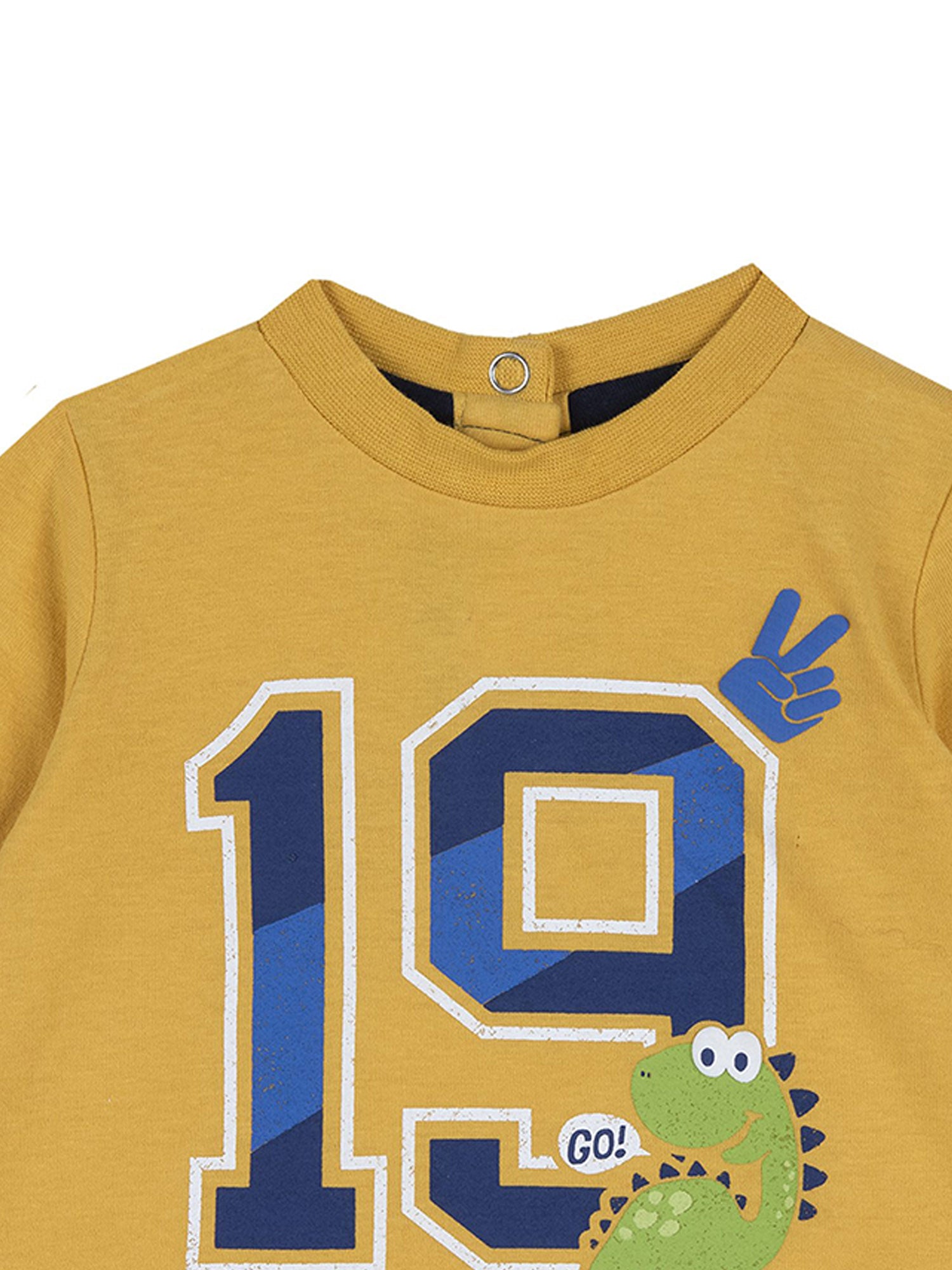 T-shirt Giallo Chicco