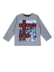 T-shirt Grigio Chicco