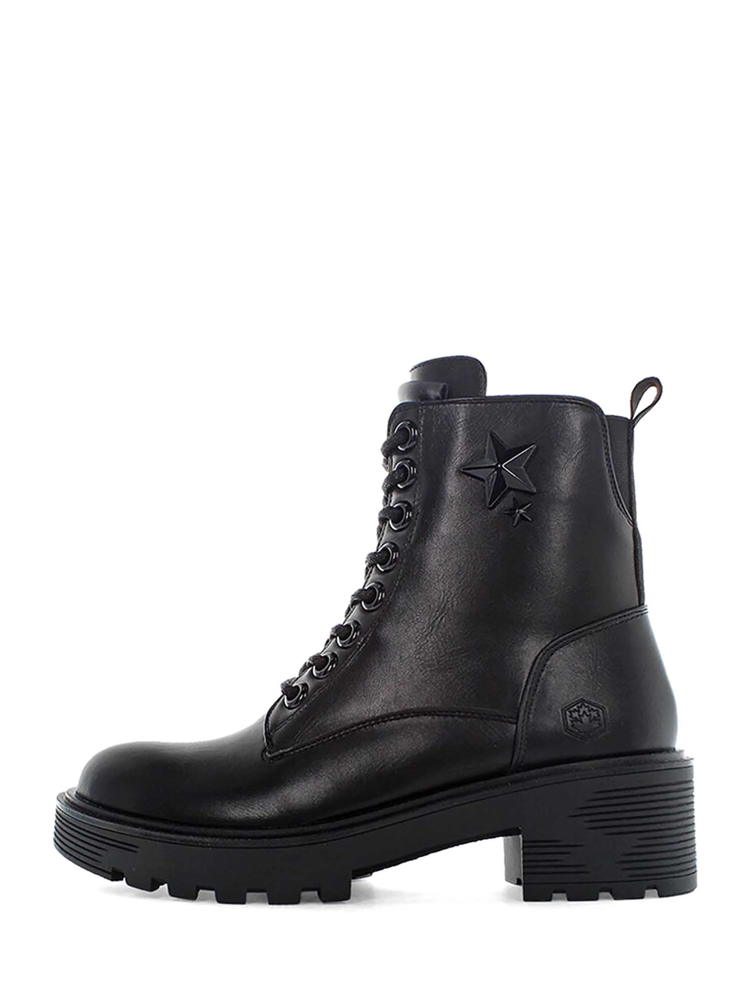 Anfibi Nero Lumberjack