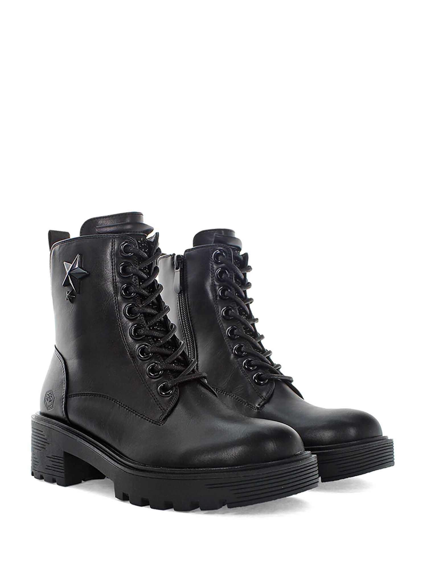 Anfibi Nero Lumberjack