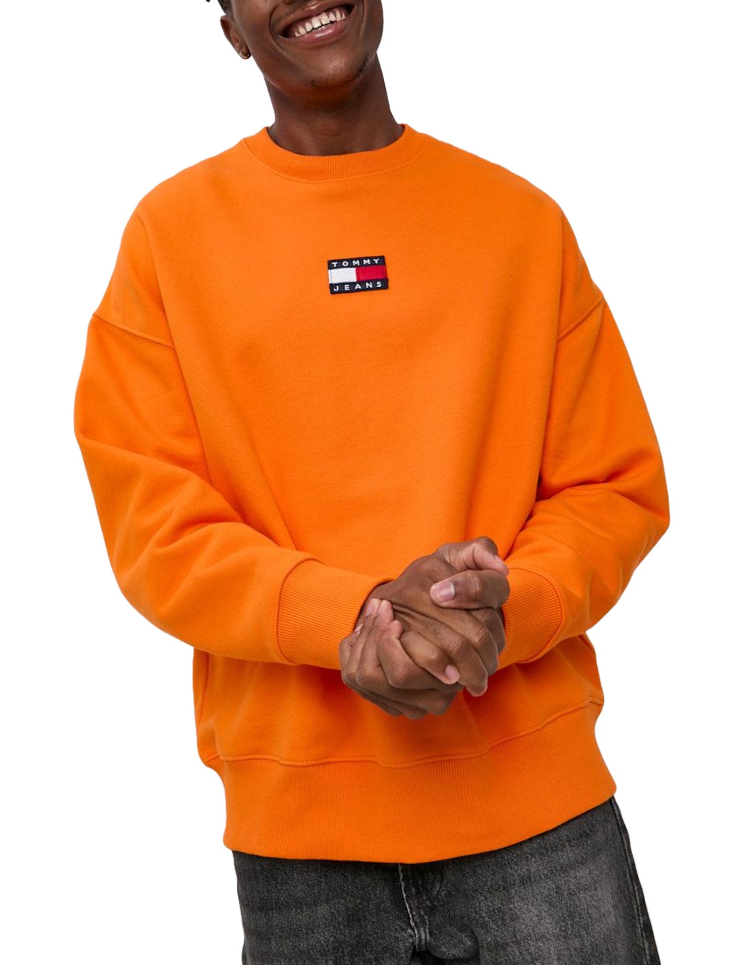 Felpe Arancio Tommy Jeans