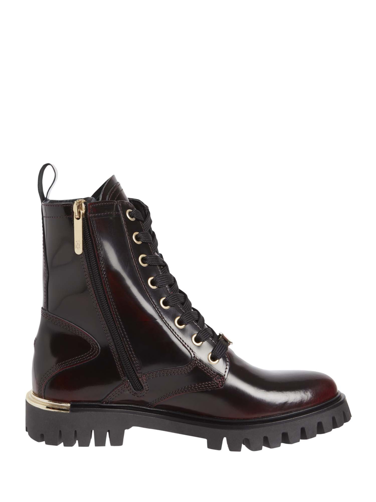 Anfibi Bordeaux Tommy Hilfiger