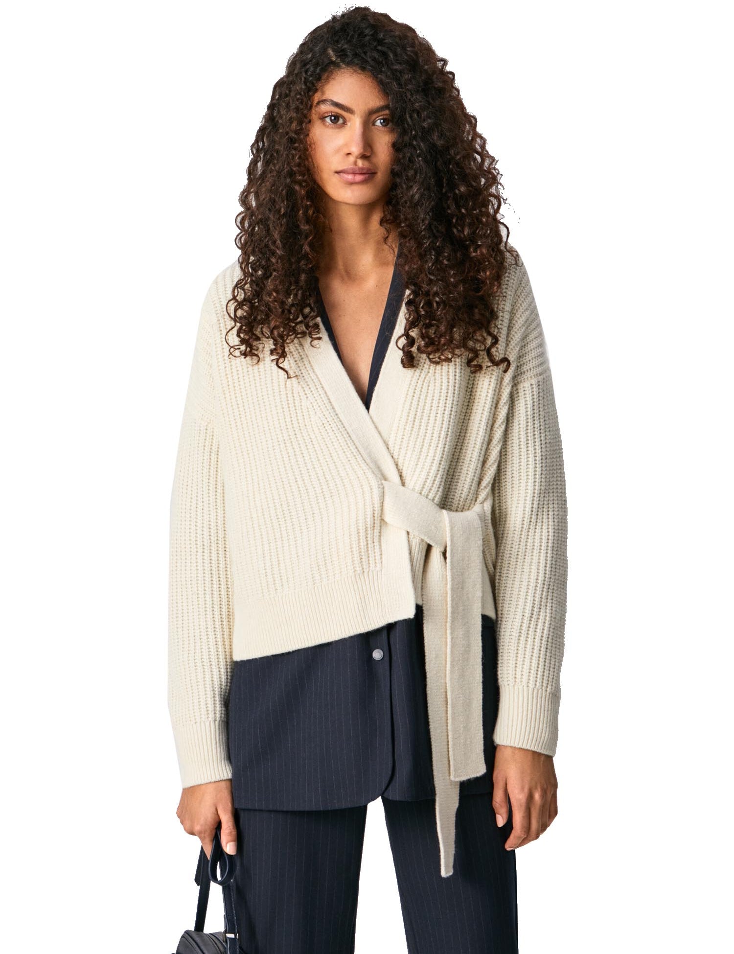 Cardigan Bianco Pepe Jeans