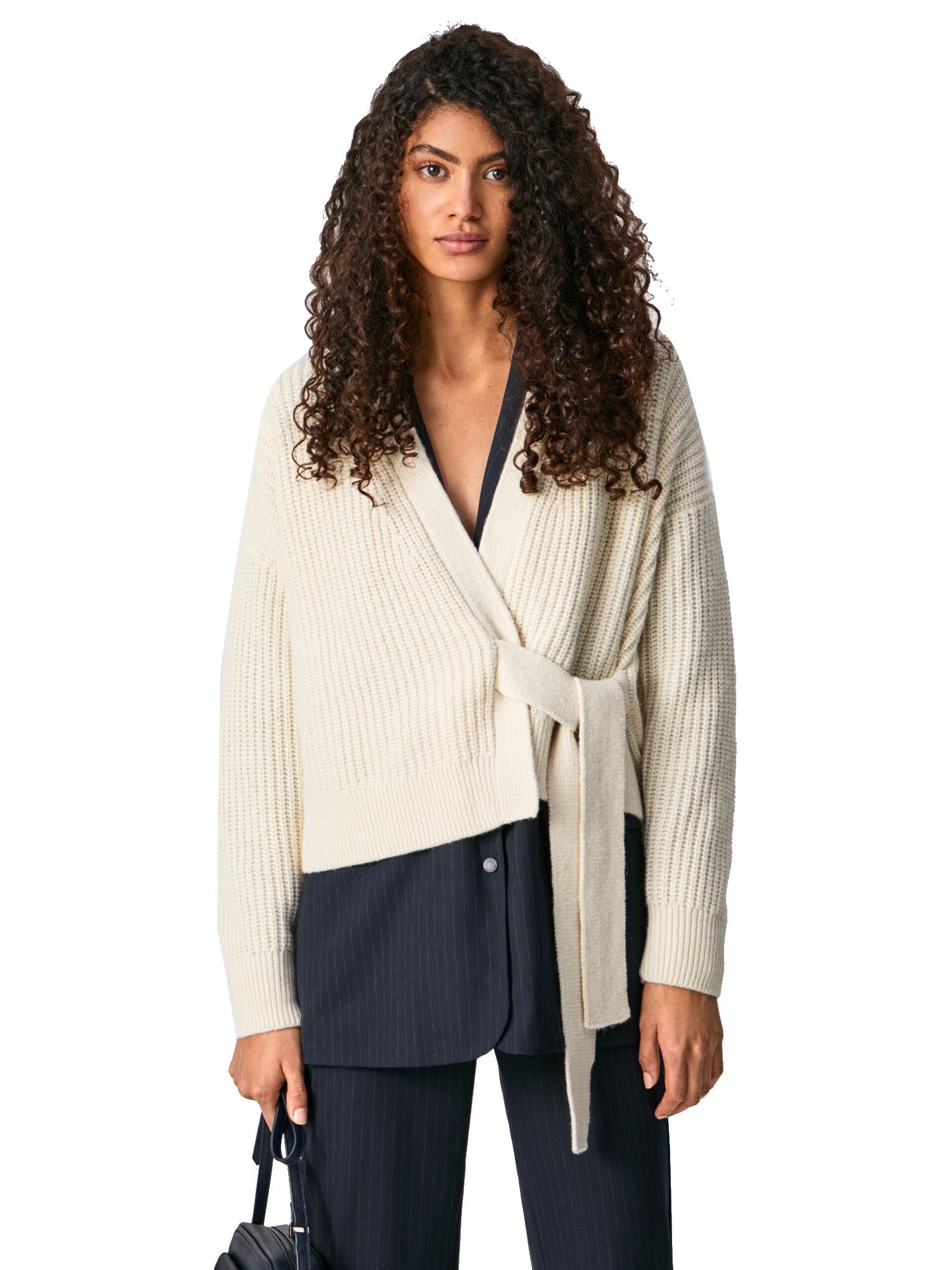 Cardigan Bianco Pepe Jeans