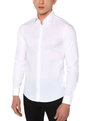 Camicie Bianco Calvin Klein