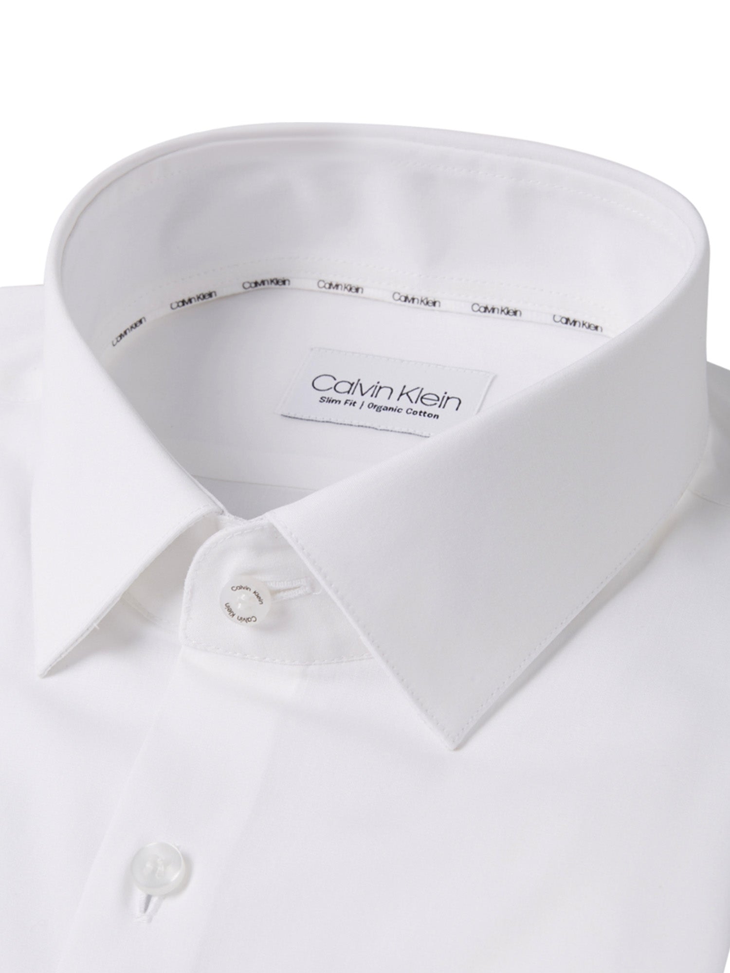 Camicie Bianco Calvin Klein