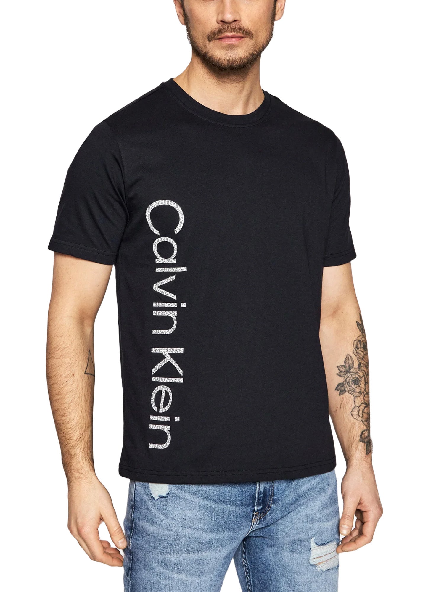 T-shirt Nero Calvin Klein Performance 