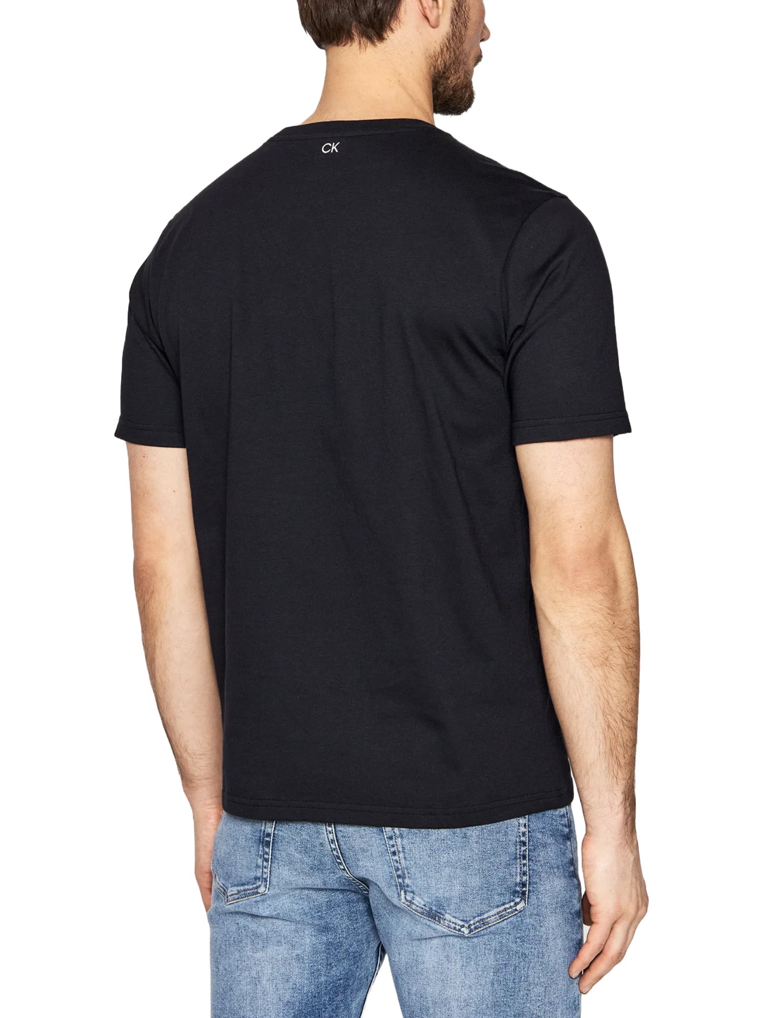 T-shirt Nero Calvin Klein Performance 
