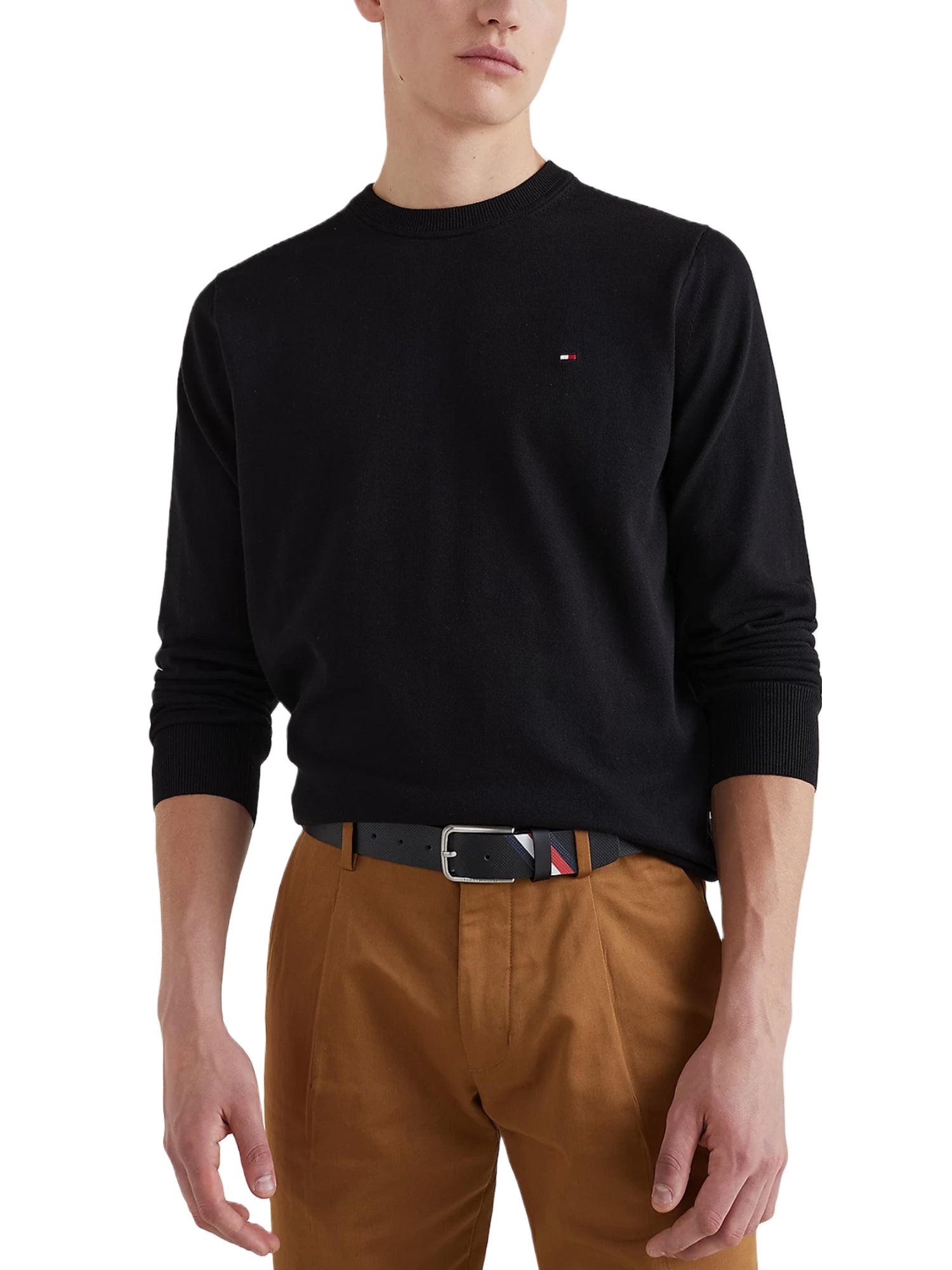 Maglioncini Nero Tommy Hilfiger