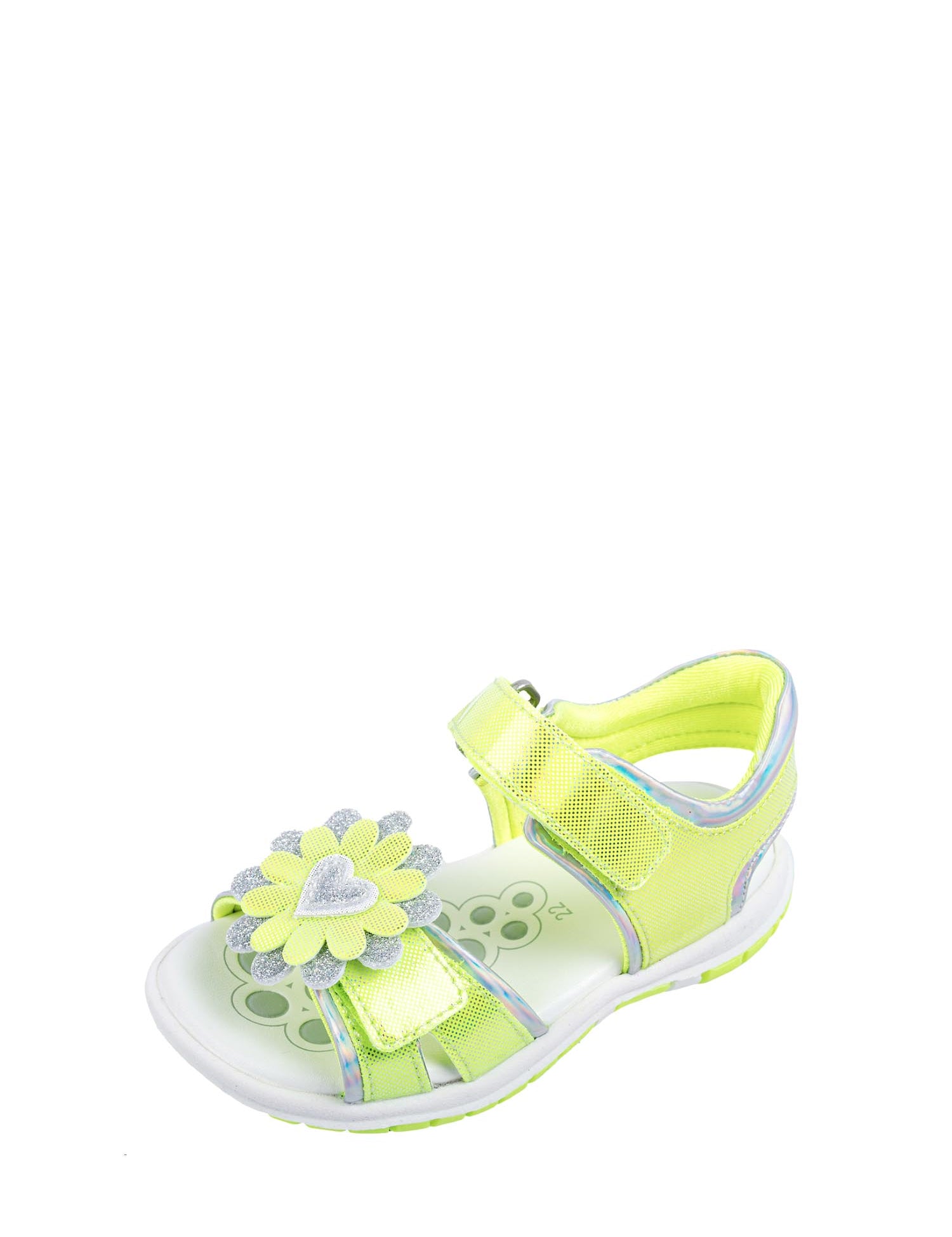 Sandali con strappi Giallo Chicco