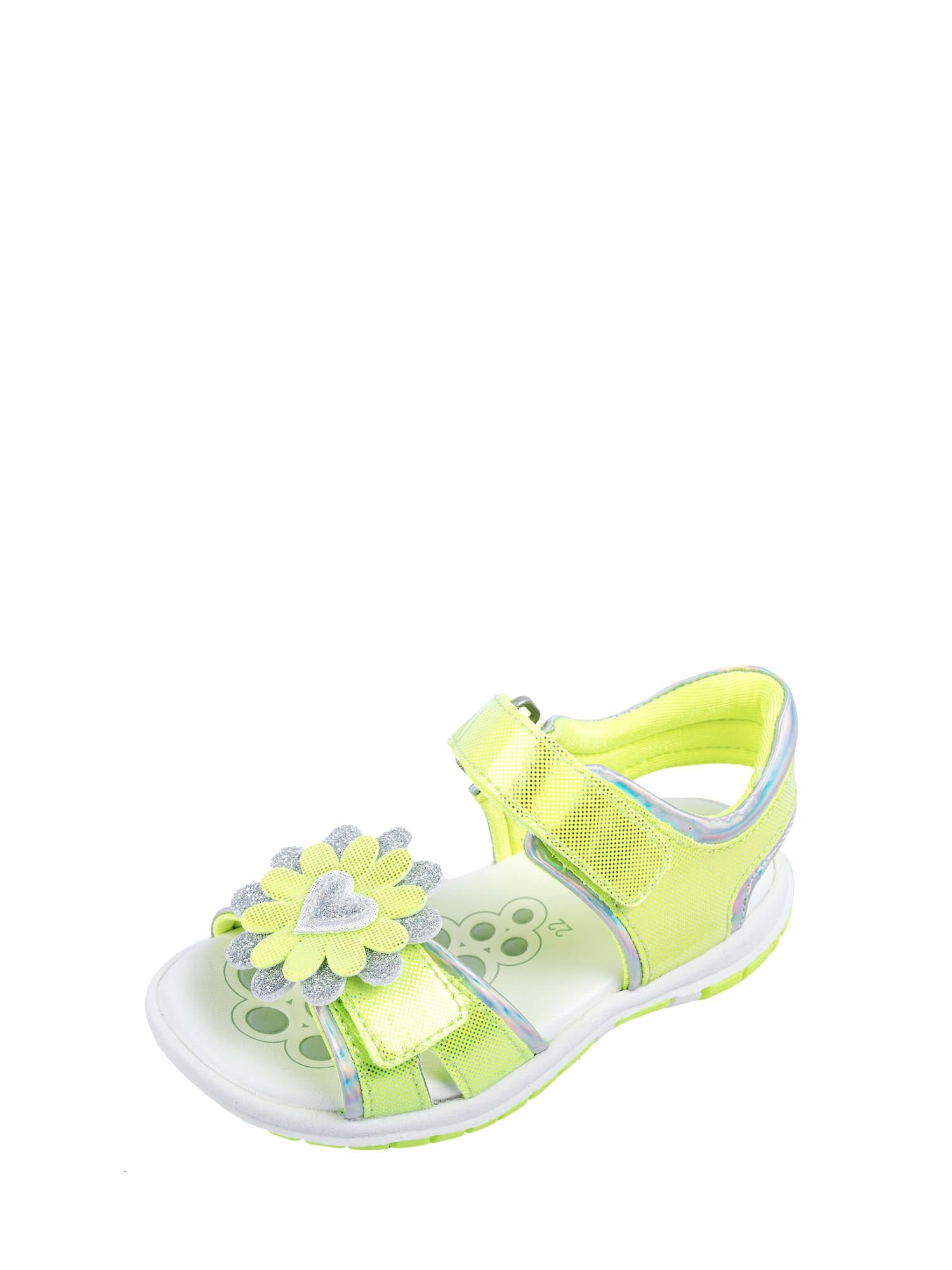 Sandali con strappi Giallo Chicco