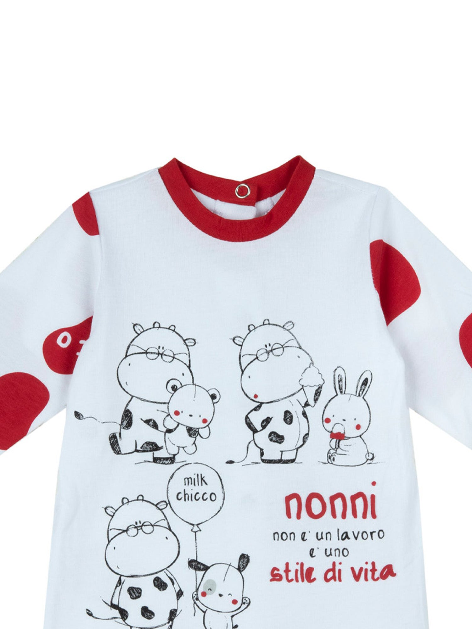 Tute Bianco Rosso Chicco