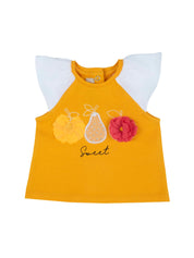 T-shirt Arancio Chicco