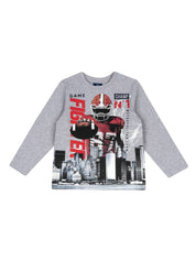 T-shirt Grigio Chicco