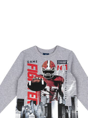 T-shirt Grigio Chicco