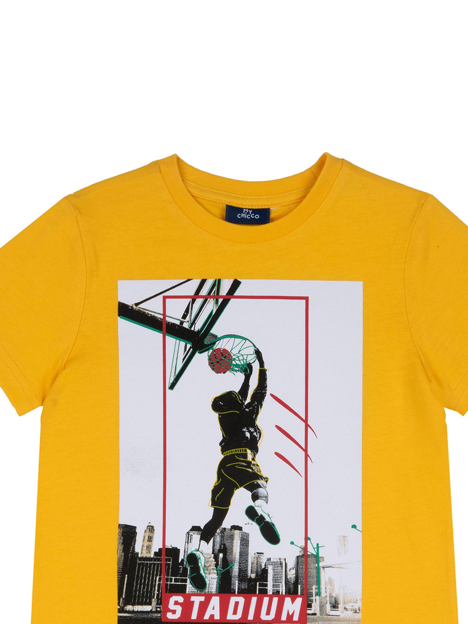 T-shirt Giallo Chicco