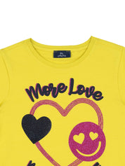 T-shirt Giallo Chicco