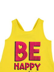 Top e canotte Giallo Chicco