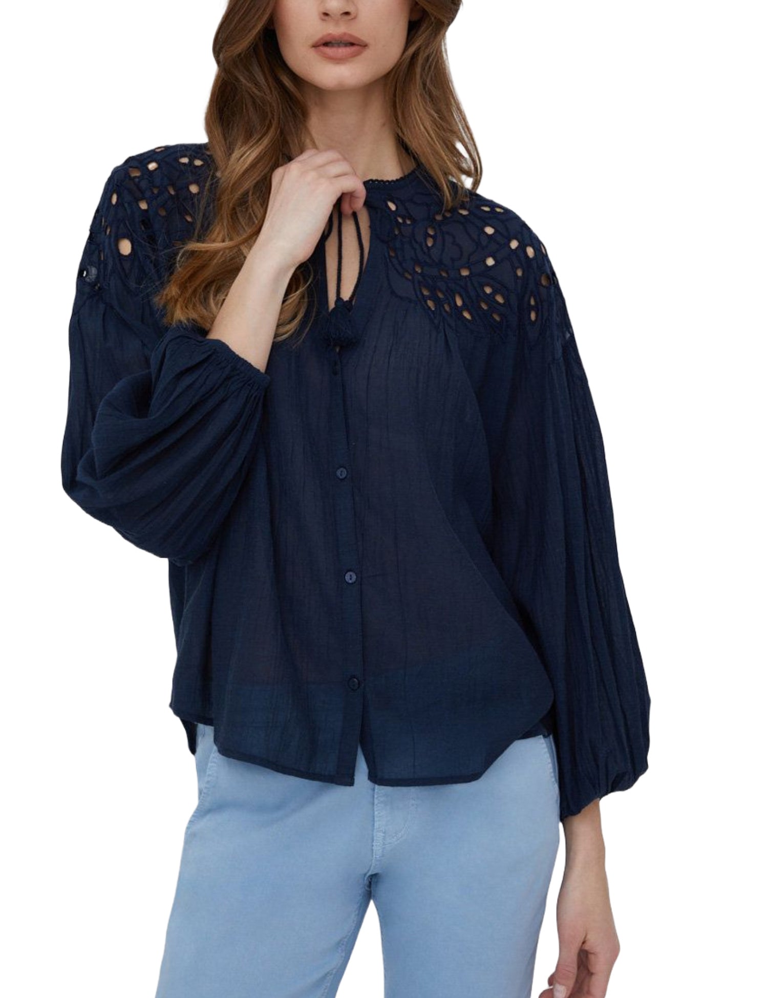 Bluse Blu Pepe Jeans