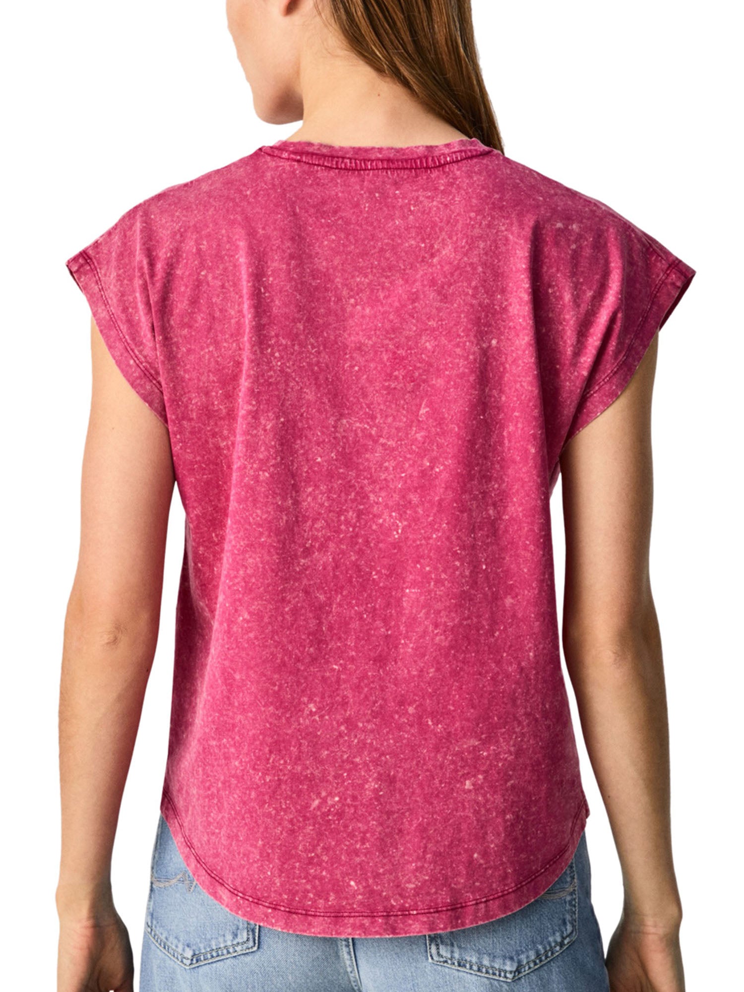 T-shirt Fucsia Pepe Jeans