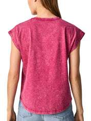 T-shirt Fucsia Pepe Jeans
