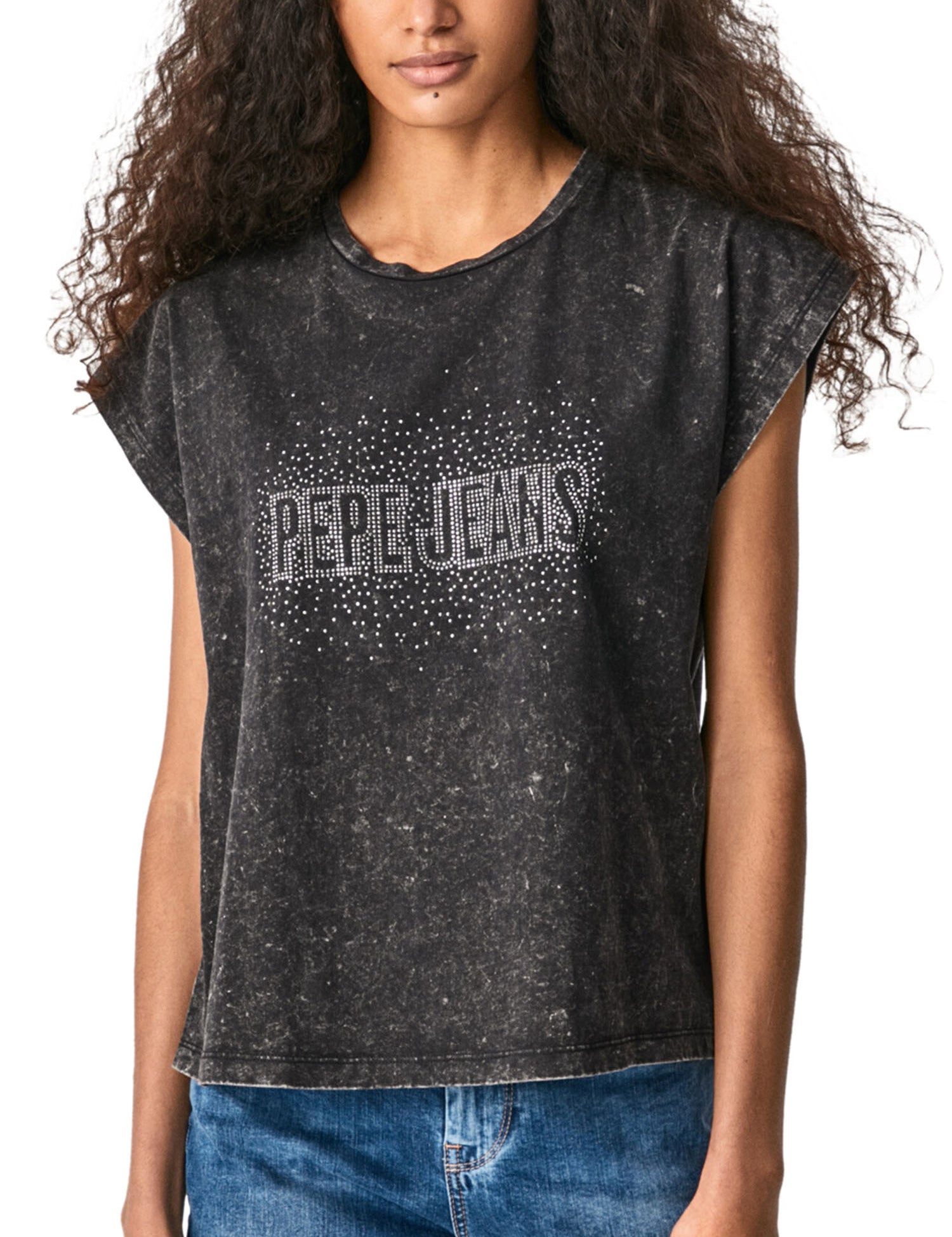 T-shirt Nero Pepe Jeans