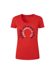 T-shirt Rosso Pepe Jeans