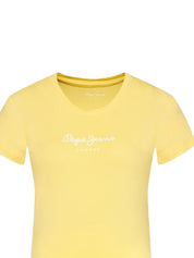T-shirt Giallo Pepe Jeans