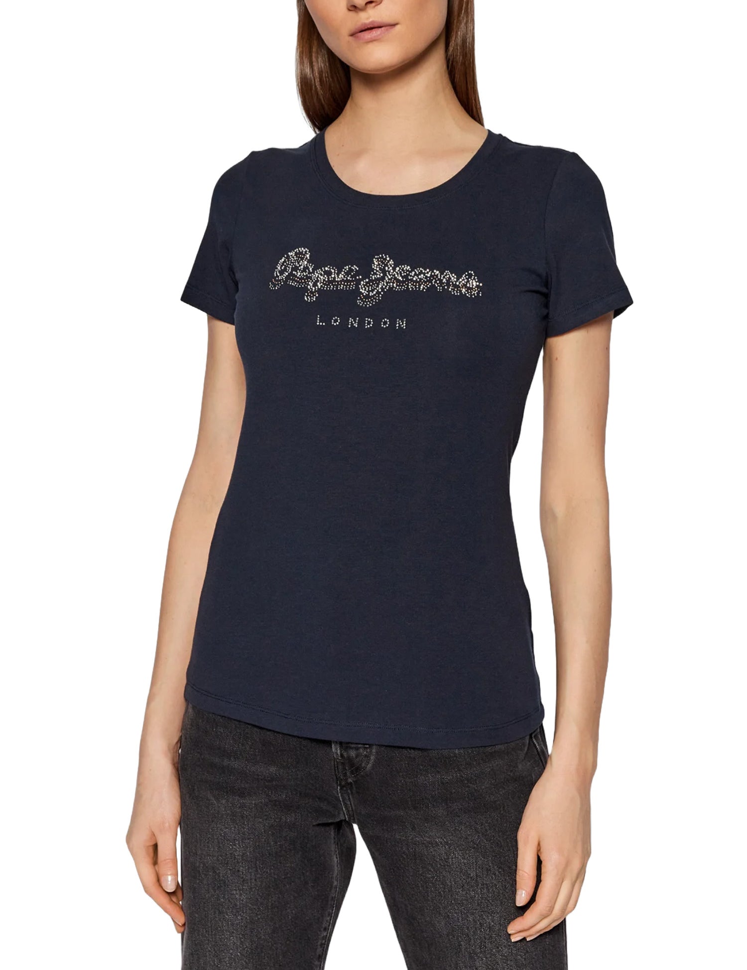 T-shirt Blu Pepe Jeans