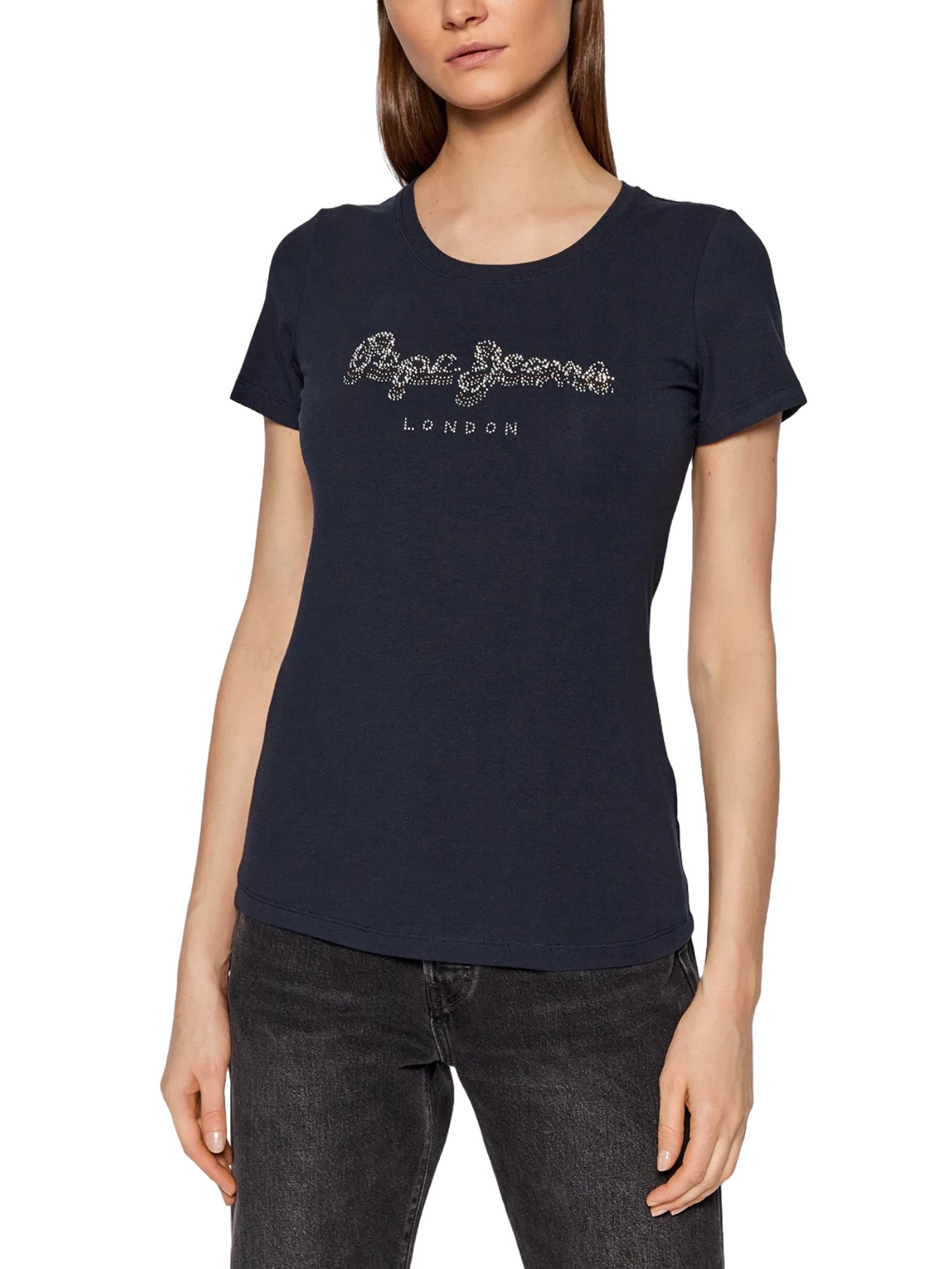 T-shirt Blu Pepe Jeans