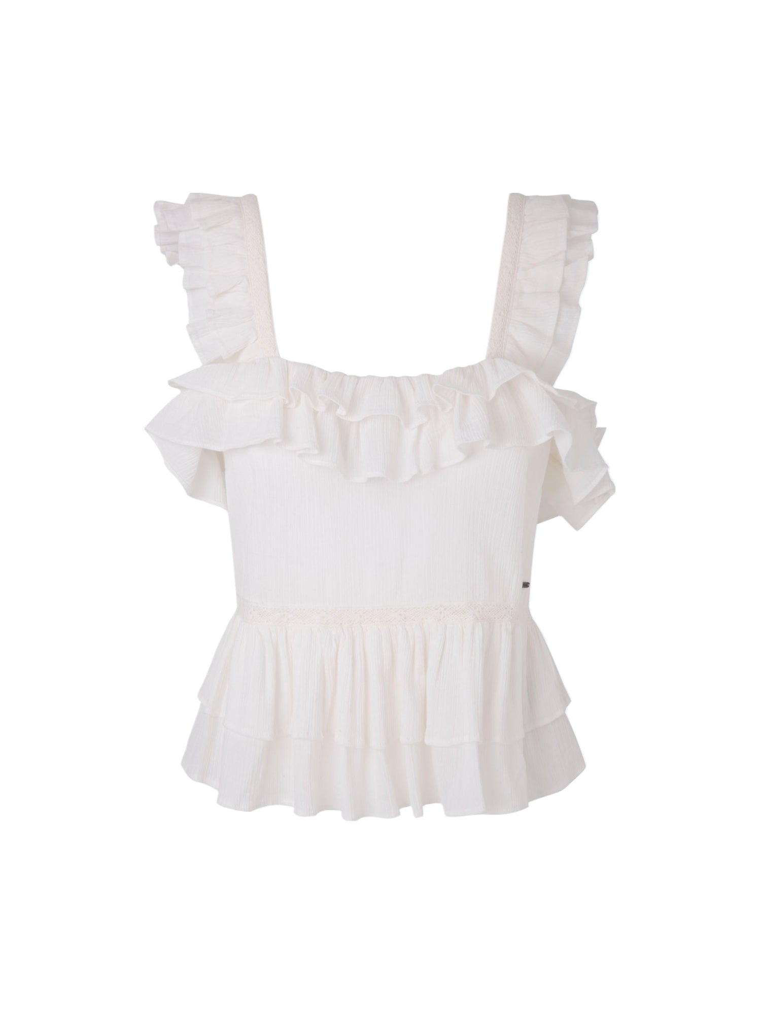 Top e canotte Bianco Pepe Jeans