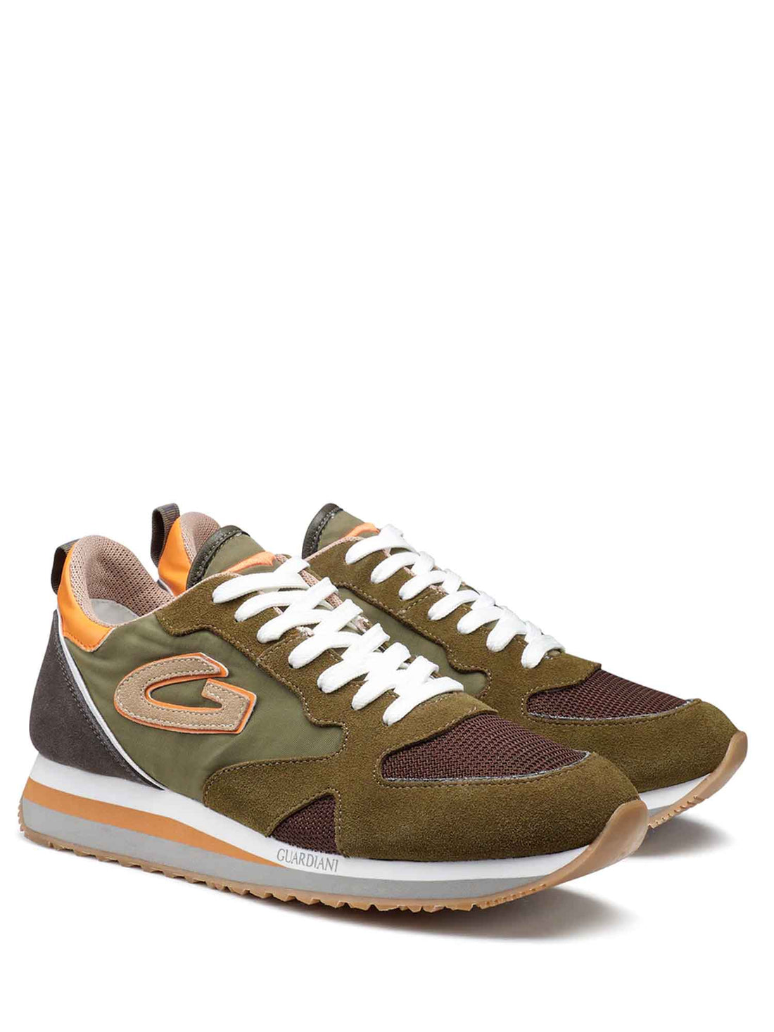 Sneakers Verde Alberto Guardiani