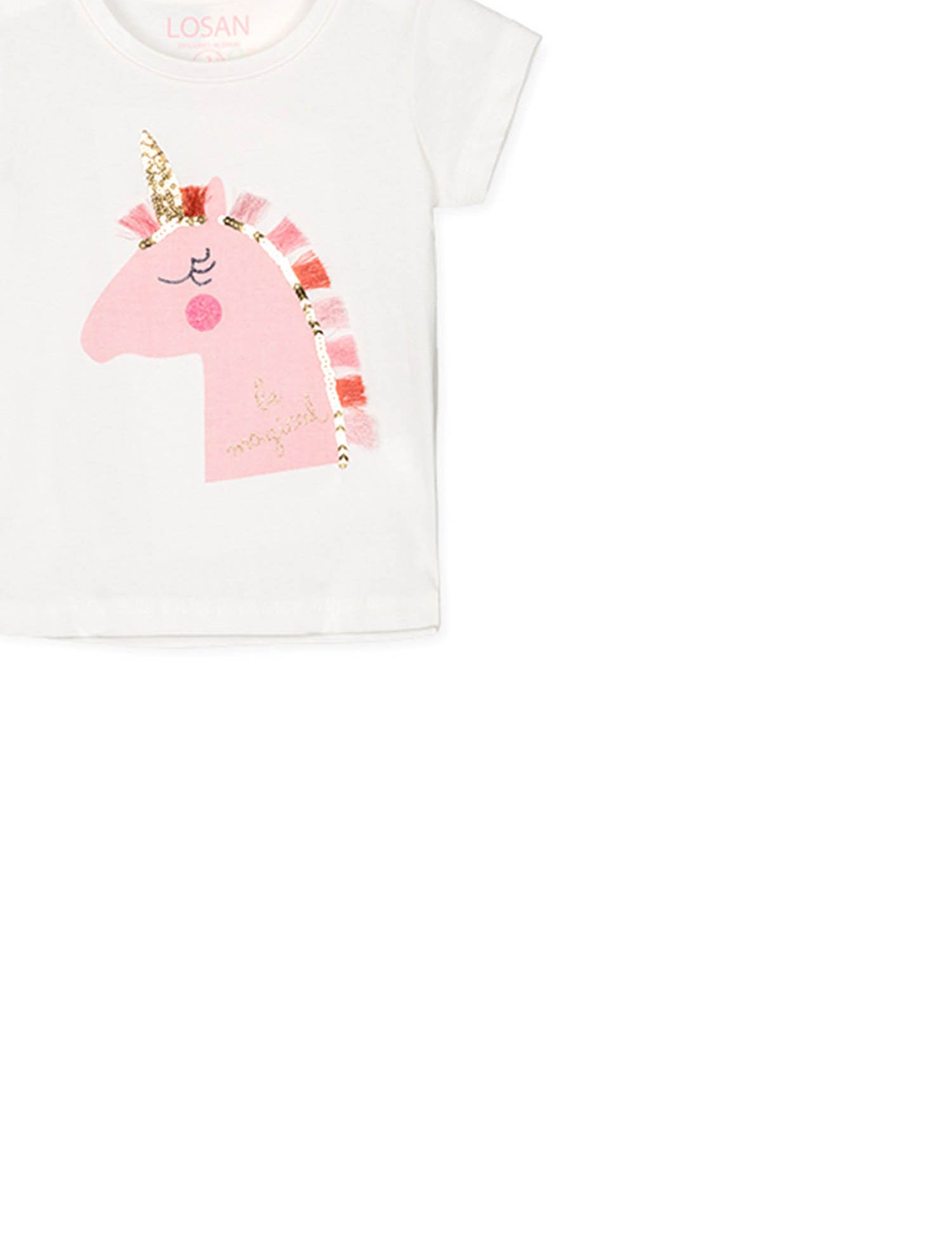 T-shirt Bianco Losan