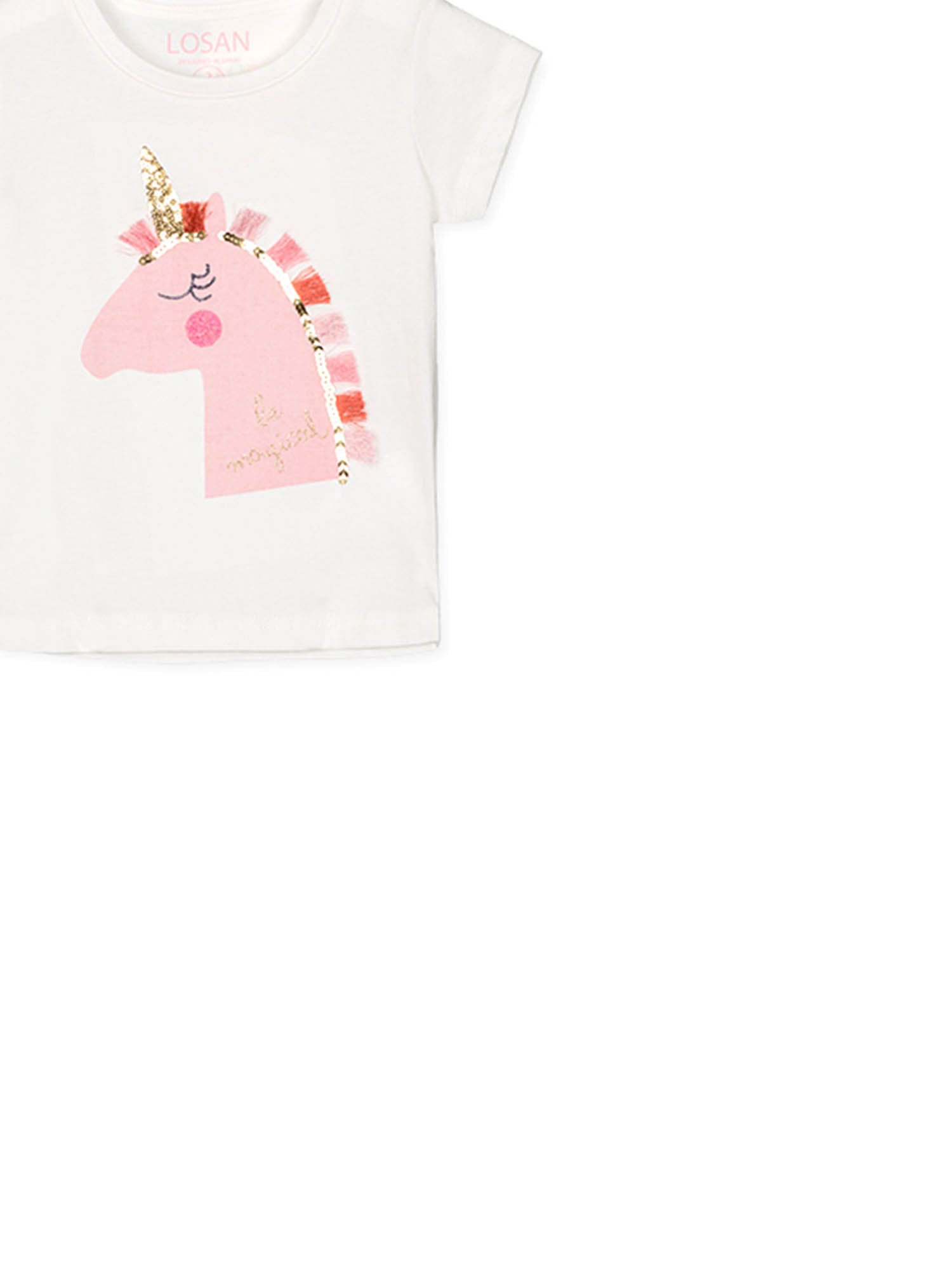 T-shirt Bianco Losan