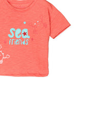 T-shirt Arancio Losan