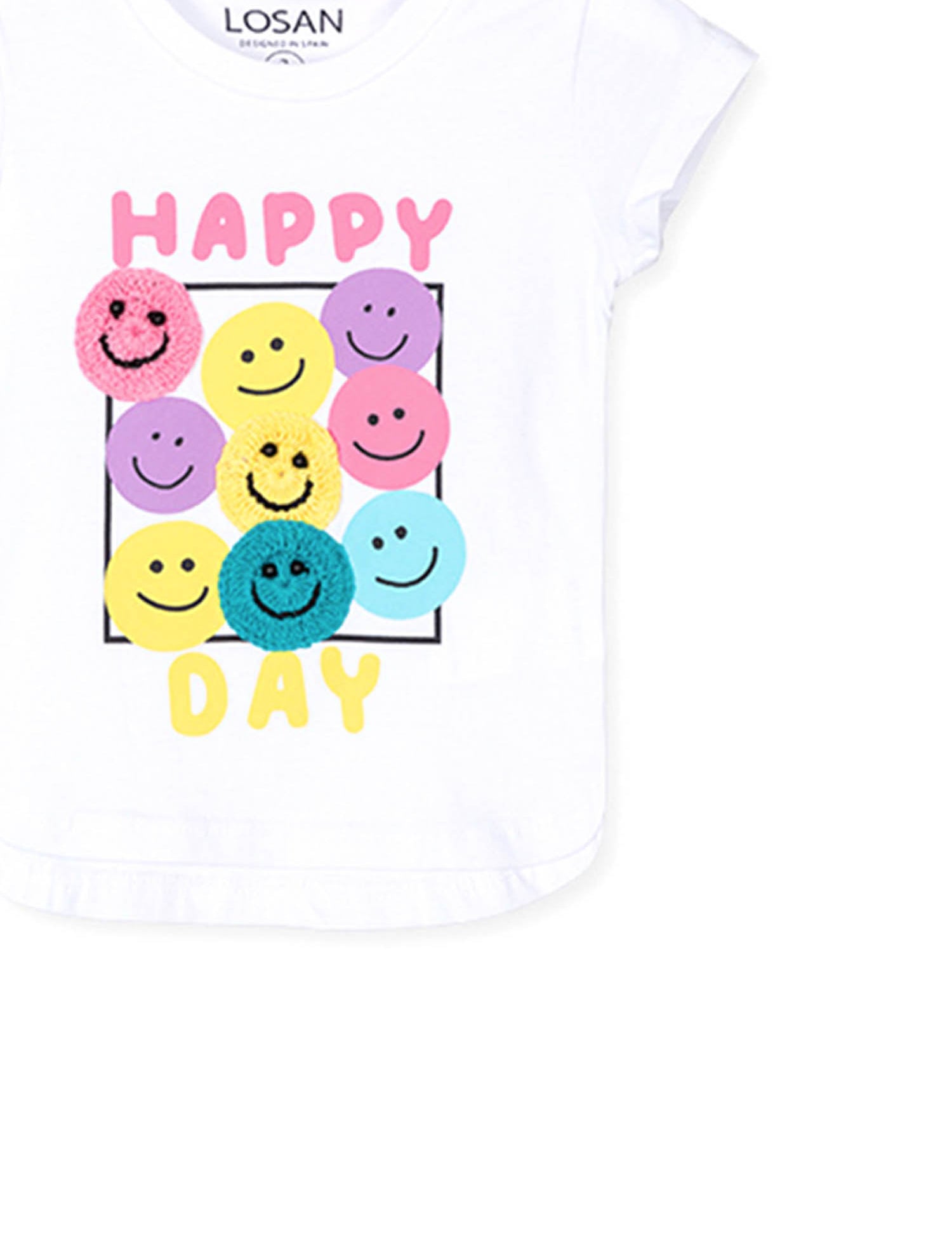 T-shirt Bianco Losan