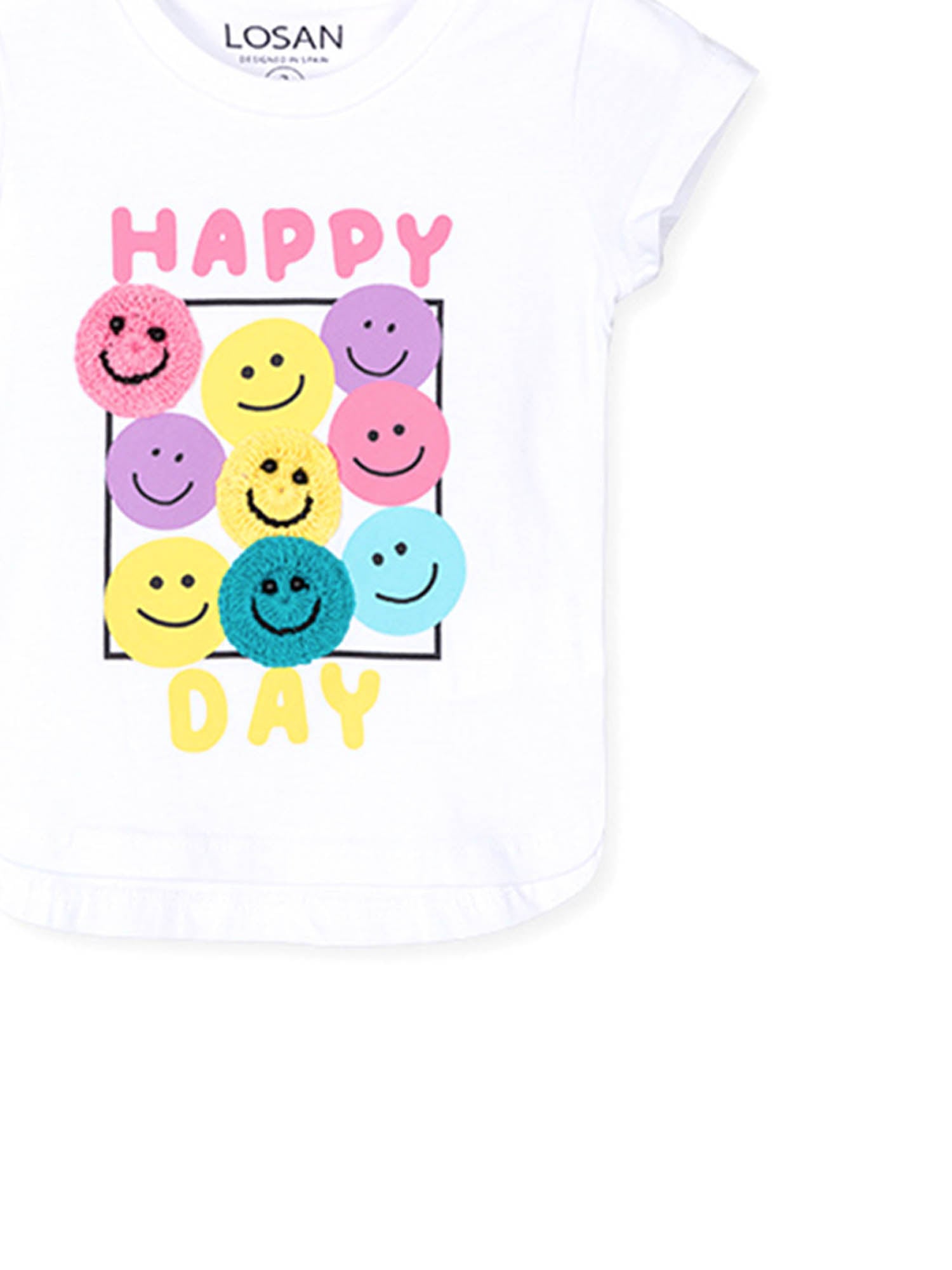 T-shirt Bianco Losan