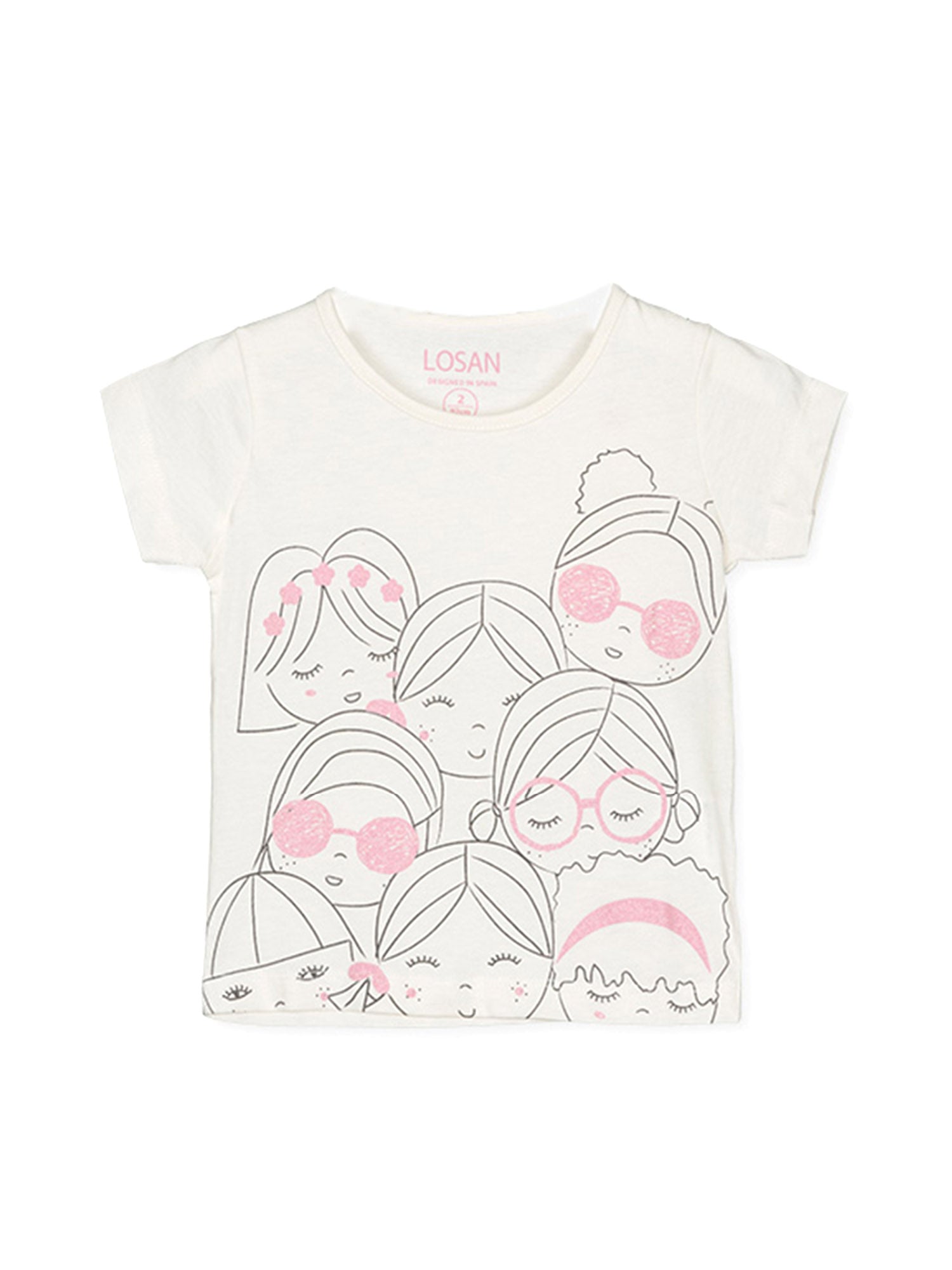 T-shirt Bianco Losan