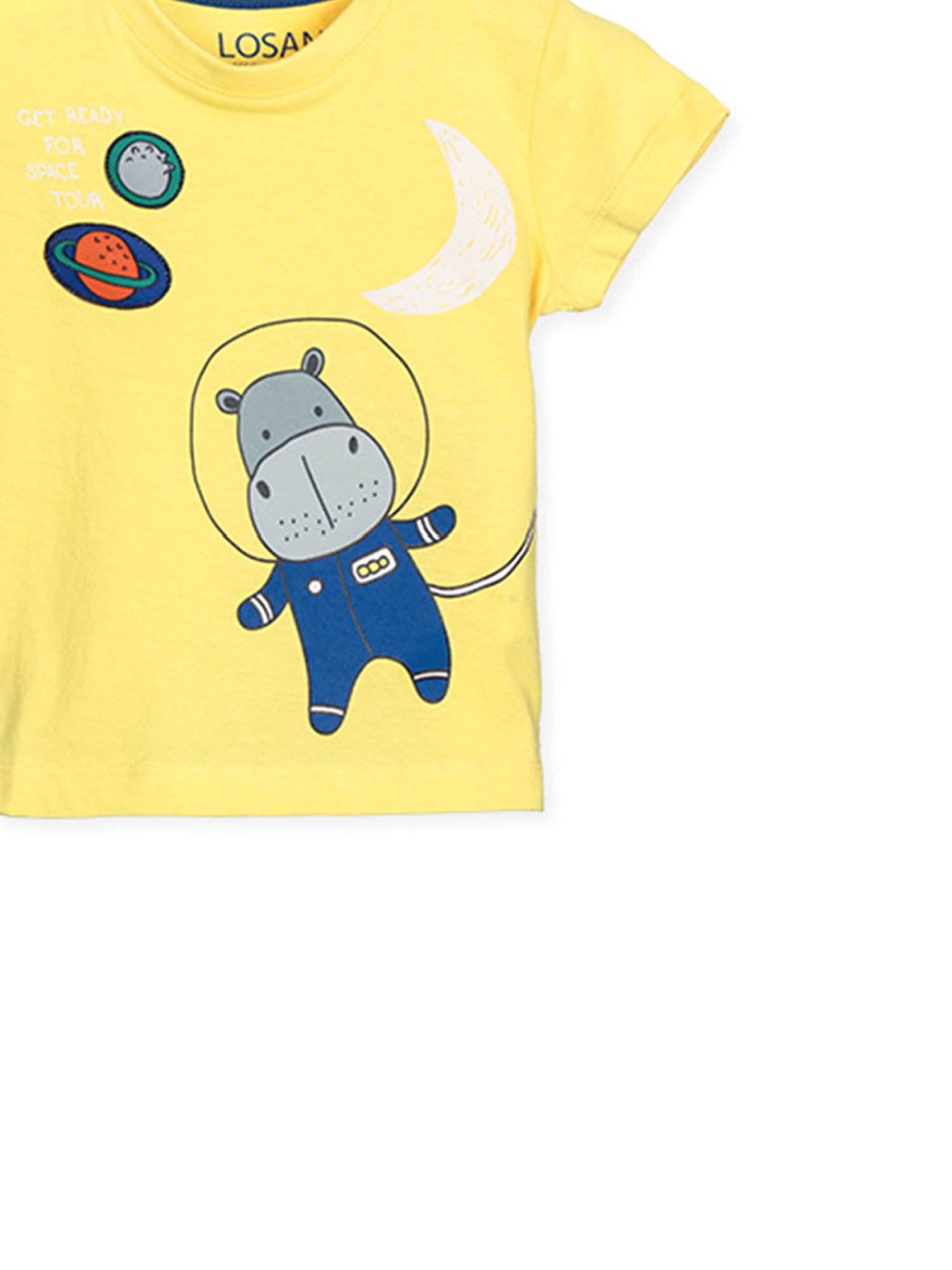 T-shirt Giallo Losan